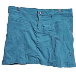 Athleta Dipper Performance Skort Womens Size 4 Petite Teal Blue (868)